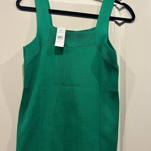 Ann Taylor Green Tank Top